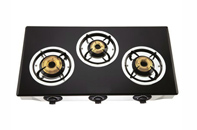 Glass Top Three Burner A/I
